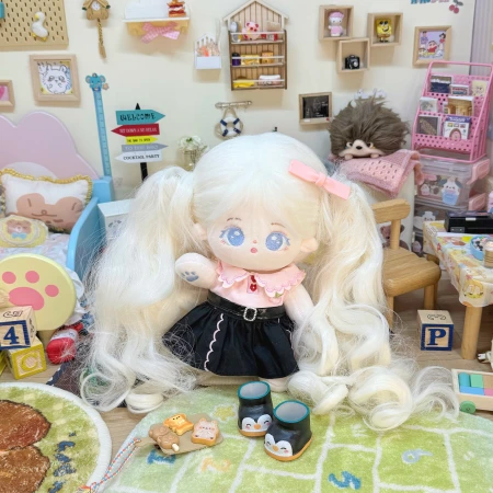 Menggu Snowless Cotton Doll 20cm with a frame, Cotton Doll MS2547 Menggu Snowless Cotton Doll 20cm with a frame, Cotton Doll MS2547